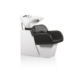 Sage Professionel Frisrvask med stol - Hvid