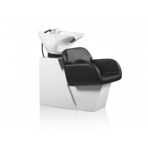 Sage Professionel Frisrvask med stol - Hvid