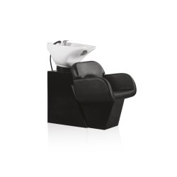 Sage Professionel Frisrvask med stol - Sort