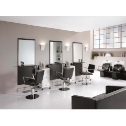 Secret frisrvogn med jalousi-lger - Sort