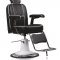Hair Malaga Professionel Barberstol - Sort/Hvid