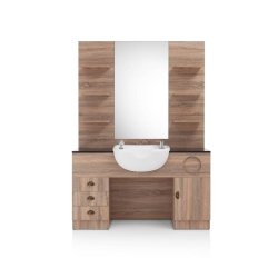 Barber Station Tonsor - Barberbord med spejl