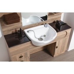 Barber Station Tonsor - Barberbord med spejl