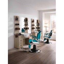 Hair Cadillac Professionel Barberstol - Turkis