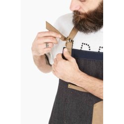 The Barber Tom Barberforklde i fuld lngde - Denim