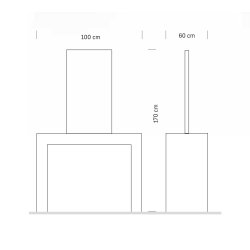 Gemini Duo Professionelt Frisrbord med spejl