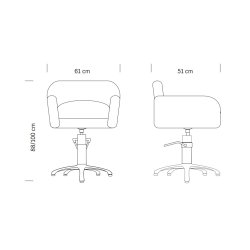 Hair Sage Professionel Frisrstol