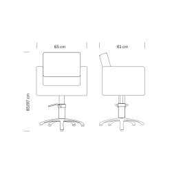 Hair King Professionel Frisrstol