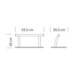 Round Fodsttte til gulv