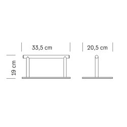 Square Fodsttte til gulv