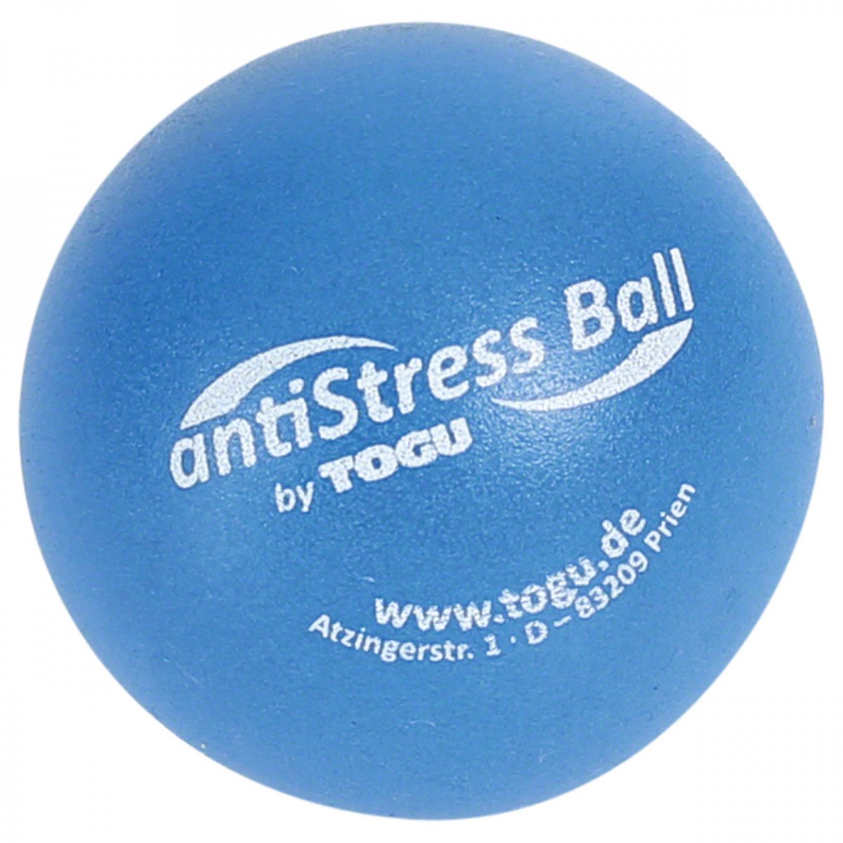 TOGU - Anti-Stress bold med fyldning - Sort - 6,5 cm. - Få mere styrke i fingrene og mindre stress i hovedet!