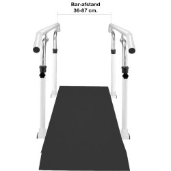 Gangbarre i metal med gulv - Flere lngder