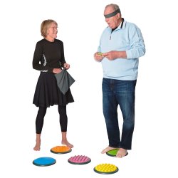 Sanse- og oplevelsesdiske - 12 dele med fin struktur