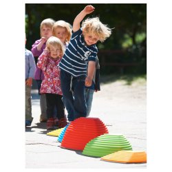 Bjergtoppe til koordinering og balance - St med 5 stk.