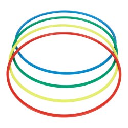 Hulahopring Deluxe i Kunststof - Vlg mellem 4 farver og 3 strrelser