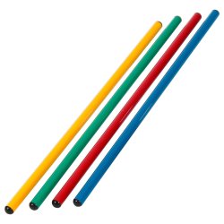Gymnastikstok i kunststof - 2,5 cm x 120 cm - 238 g