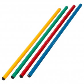 Gymnastikstok i kunststof - 2,5 cm x 100 cm - 208 g