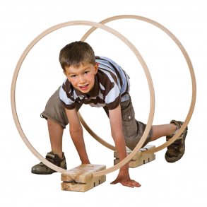 Trklodser til hulahopringe og stave - 24 x 11,5 x 7,5 cm.