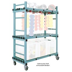 Kombi opbevaringsvogn til aqua-legetj