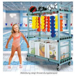 Kombi opbevaringsvogn til aqua-legetj