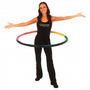 Powerhoop Deluxe Hulahopring - 100 cm. i diameter - 1,6 - 2,2 kg.