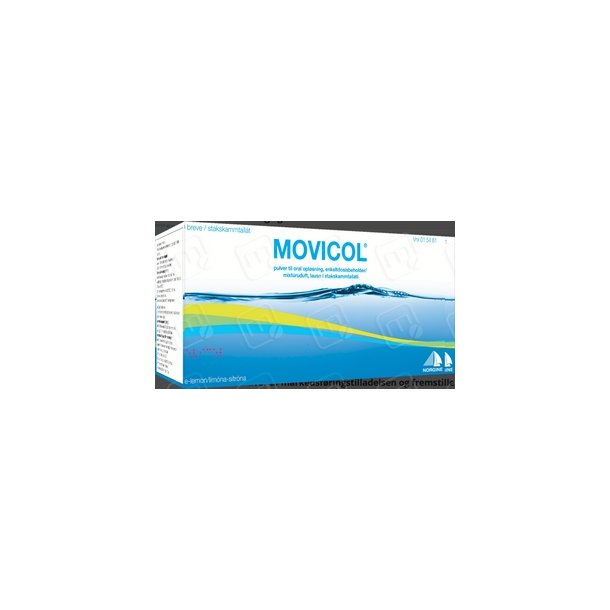 Movicol afd.pulver Lemon/Lime - 100 stk. 