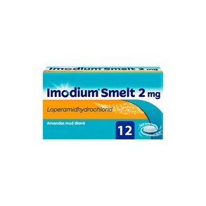 Imodium Smelt - 2 mg. - 12 stk. 