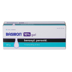 Basiron Gel 10% - Til behandling af akne - 60 g