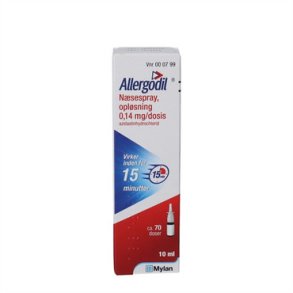 Allergodil Næsespray 0,14 mg - 70 doser