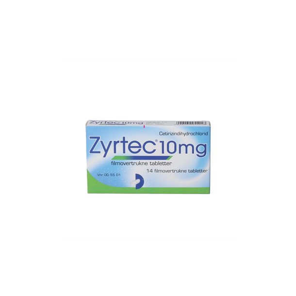 Zyrtec 10 mg. - 14 stk