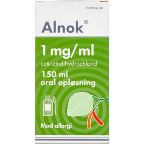 Alnok Oral Oplsning - 1 mg/ml - 150 ml