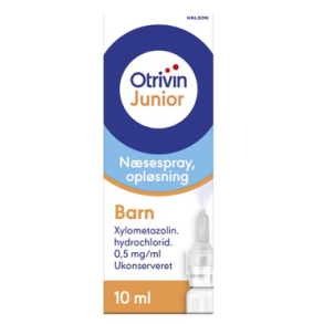 Otrivin Junior Næsespray - Ukonserveret - 0,5 mg/ml