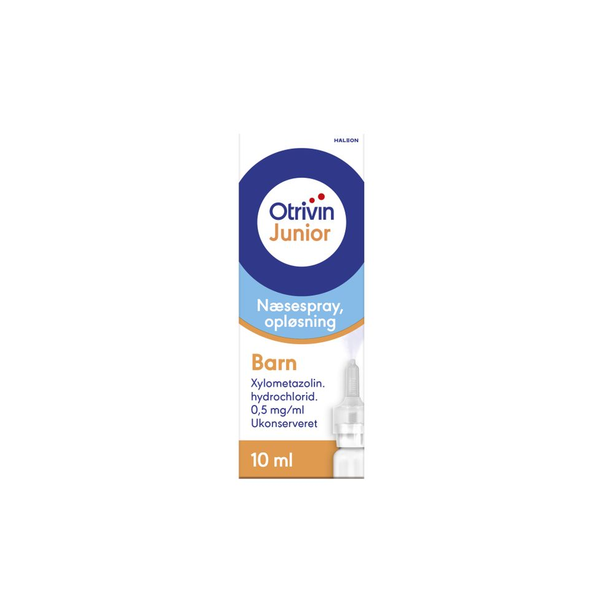 Otrivin Junior Næsespray - Ukonserveret - 0,5 mg/ml