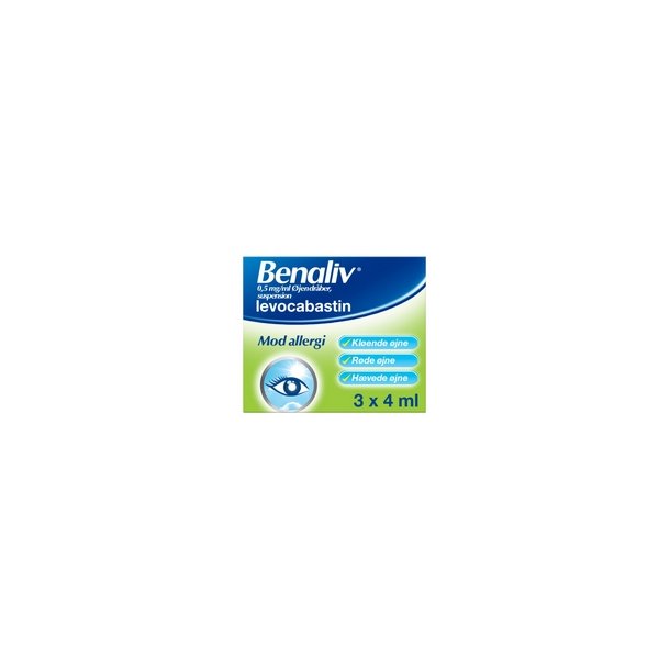 Benaliv jendrber 0,5 mg/ml - 3 x 4 ml