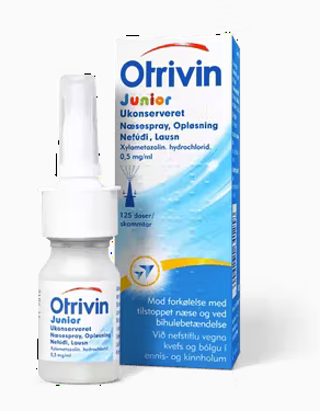 Resonate kulhydrat brugerdefinerede Otrivin Junior ukonserveret, næsespray børn -tilstoppet næse