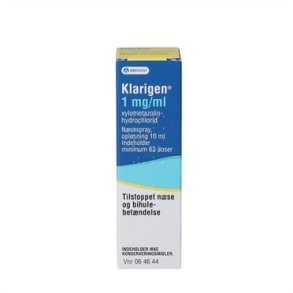 Klarigen 1 mg/ml nasal spray - 10 ml