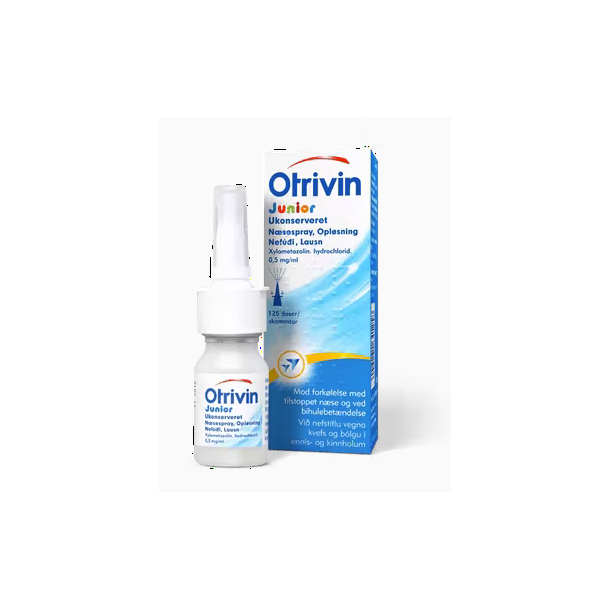 Otrivin Junior Nsespray - Ukonserveret - 0,5 mg/ml