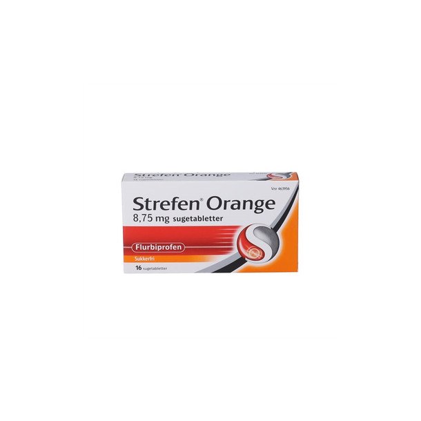 Strefen Orange 8,75 mg - 16 stk. 