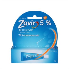 Zovir Creme 5% - 2 g.