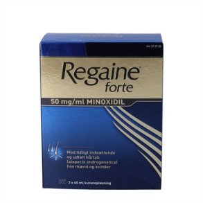 Regaine forte lin 50 mg/ml - 3 x 60 ml.