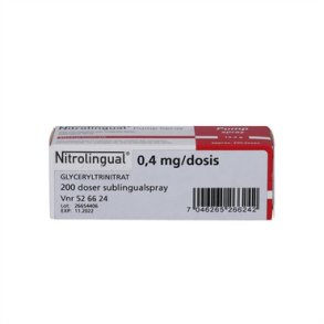 Nitrolingual 0,4 mg/dosis - 200 doser 