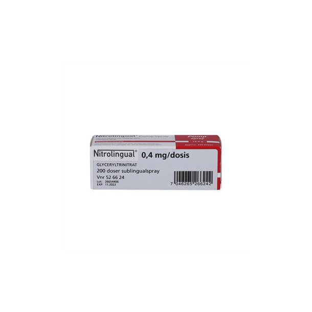 Nitrolingual 0,4 mg/dosis - 200 doser 