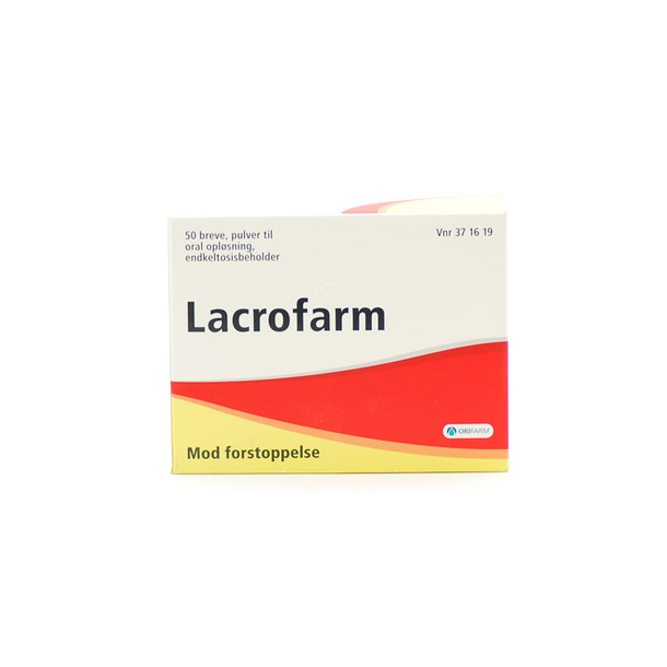 Lacrofarm pulver - 50 stk