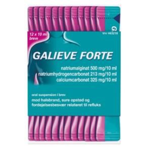 Galieve Forte 500+213+325 mg/1 - 12 stk. 
