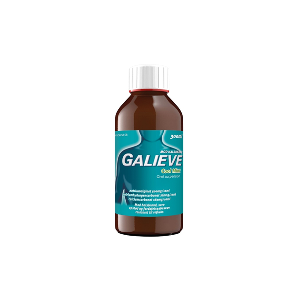 Galieve Mod Halsbrand Cool Mint - Oral suspension - 300 ml.