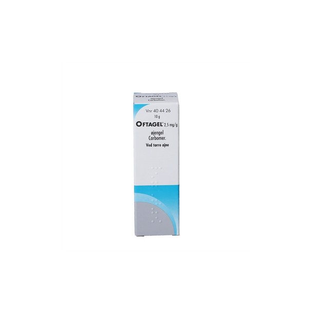 Oftagel �jengel 2,5 mg/ml - 1x10 g.