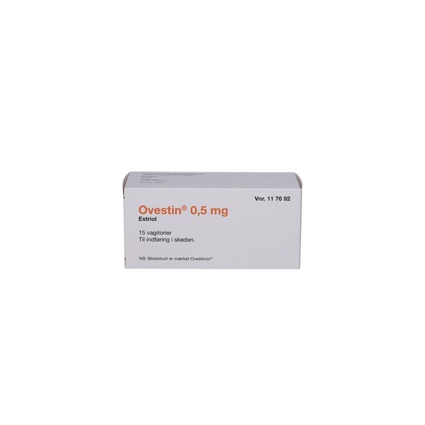 2Care4 - Ovestin Vagitorier 0,5 mg - 15 stk