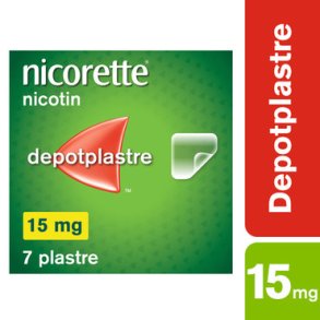 Nicorette Invisi Nikotin Depotplastre 15 mg. - 7 stk.