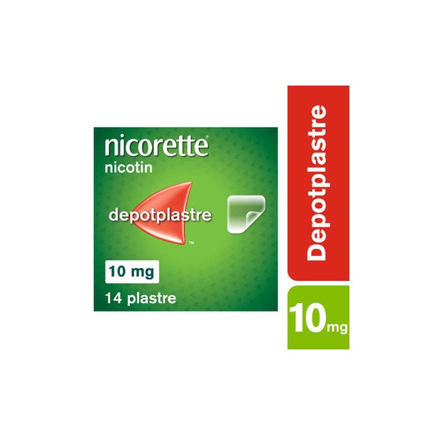 Nicorette Invisi Nikotin Depotplastre 10 mg - 14 stk.