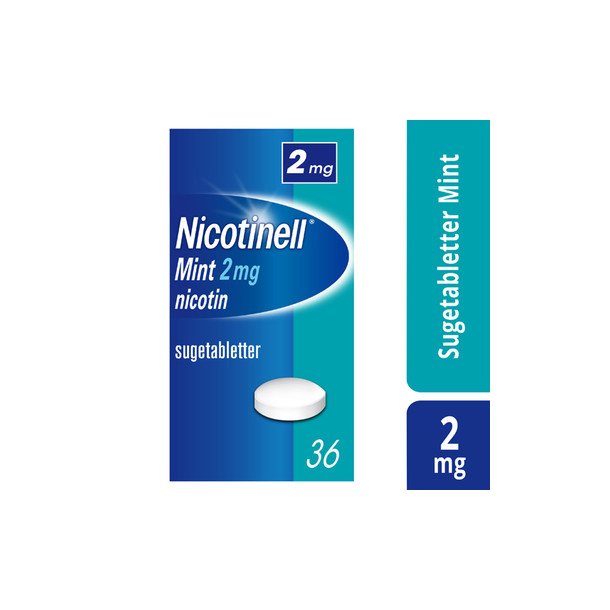 Nicotinell sugetabletter Mint 2 mg - 36 stk. 